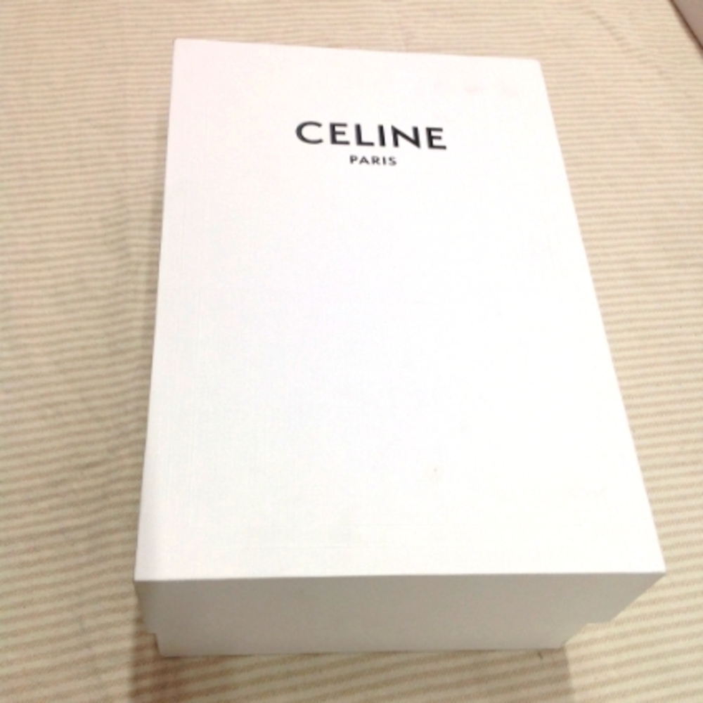 Celine empty shoebox with packaging